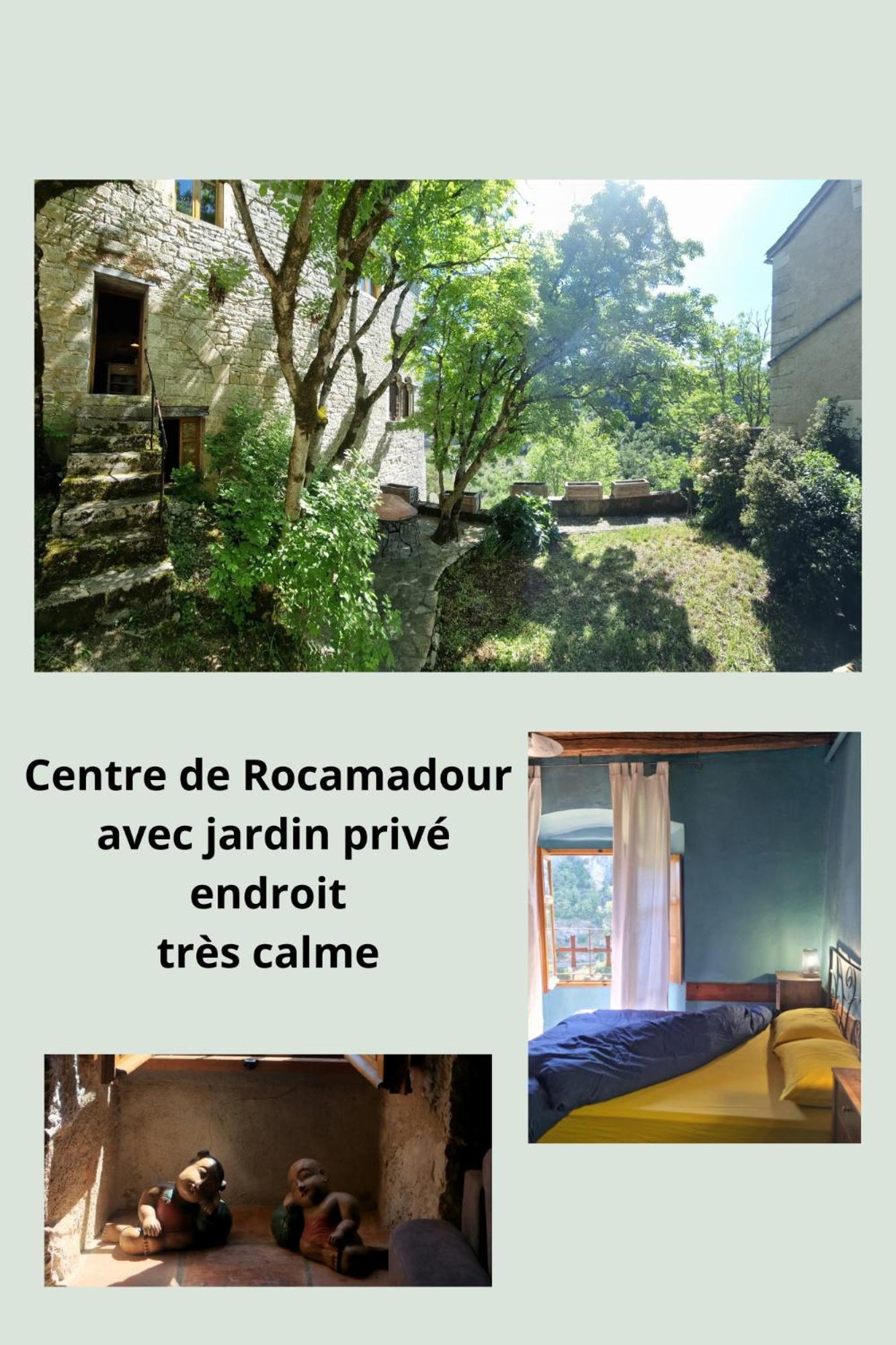 L'Ancienne Ecole De Rocamadour Dans Le Lot Villa Exteriör bild